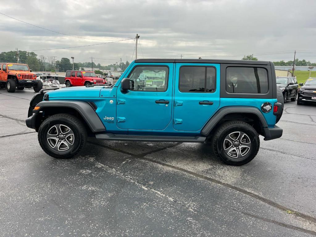 used 2020 Jeep Wrangler Unlimited car, priced at $30,315