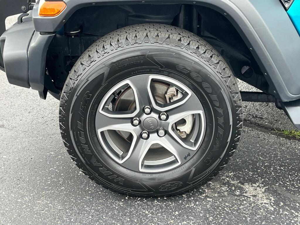 used 2020 Jeep Wrangler Unlimited car, priced at $30,315