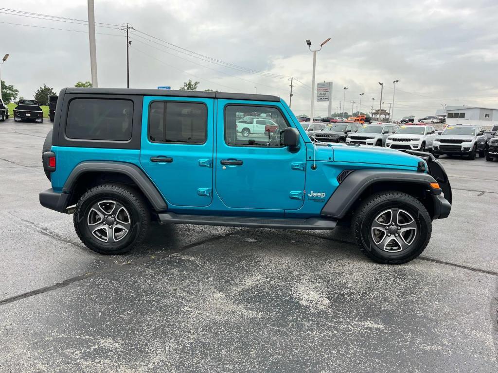 used 2020 Jeep Wrangler Unlimited car, priced at $30,315