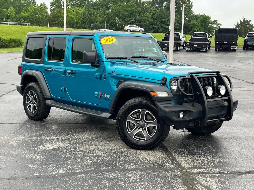 used 2020 Jeep Wrangler Unlimited car, priced at $30,315