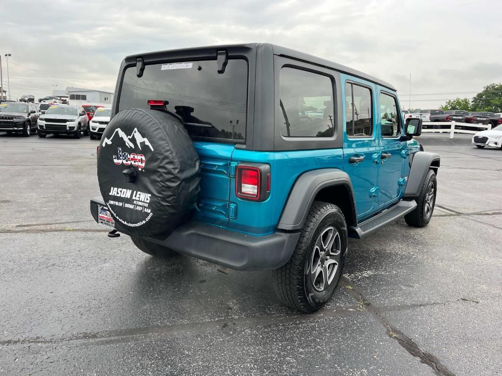 used 2020 Jeep Wrangler Unlimited car, priced at $30,315