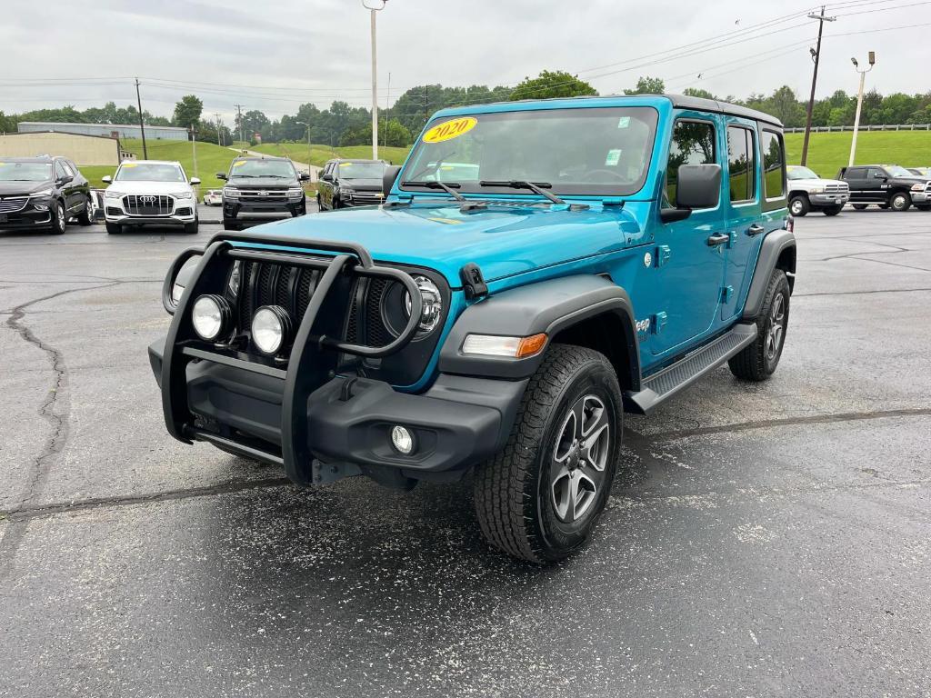 used 2020 Jeep Wrangler Unlimited car, priced at $30,315