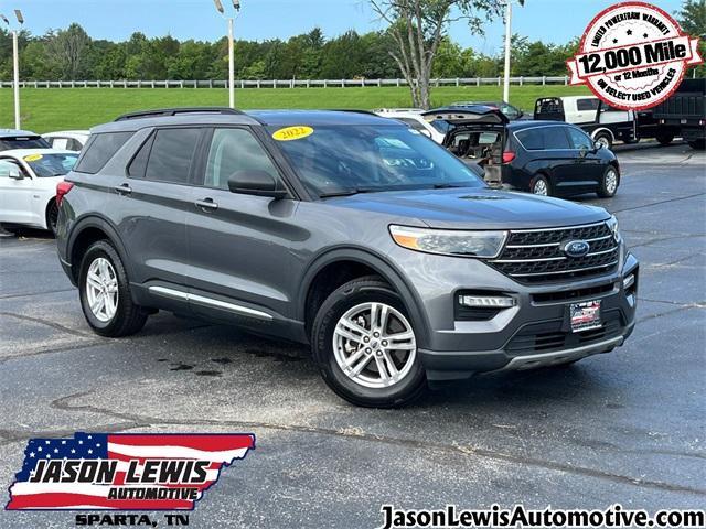 used 2022 Ford Explorer car, priced at $27,423