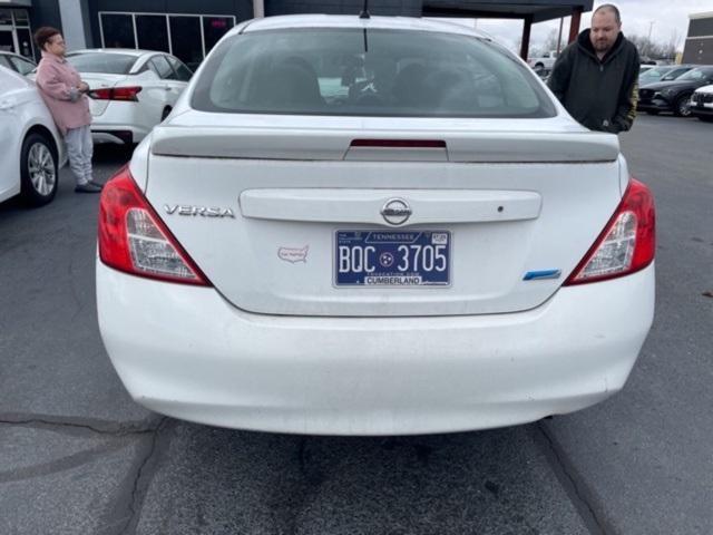 used 2014 Nissan Versa car, priced at $4,999