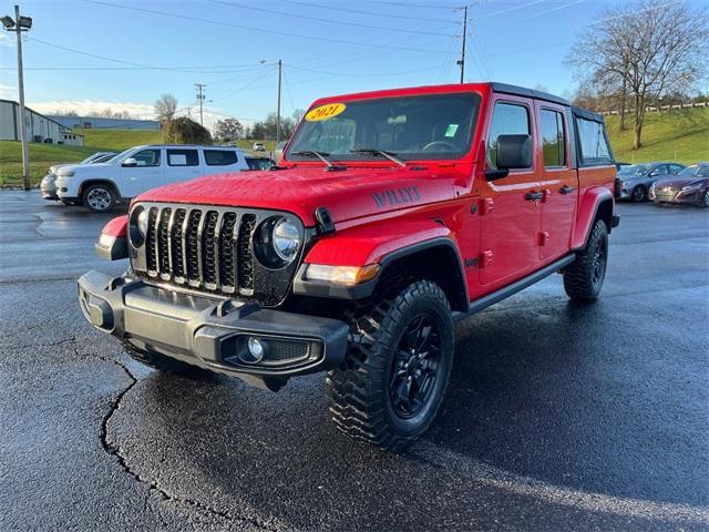 used 2021 Jeep Gladiator car, priced at $33,280