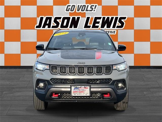 used 2024 Jeep Compass car, priced at $25,039