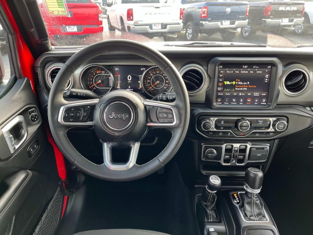 used 2023 Jeep Wrangler car, priced at $34,427