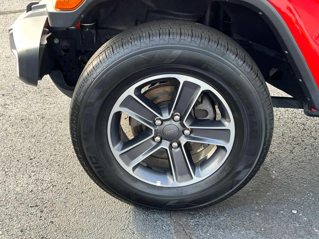used 2023 Jeep Wrangler car, priced at $34,427