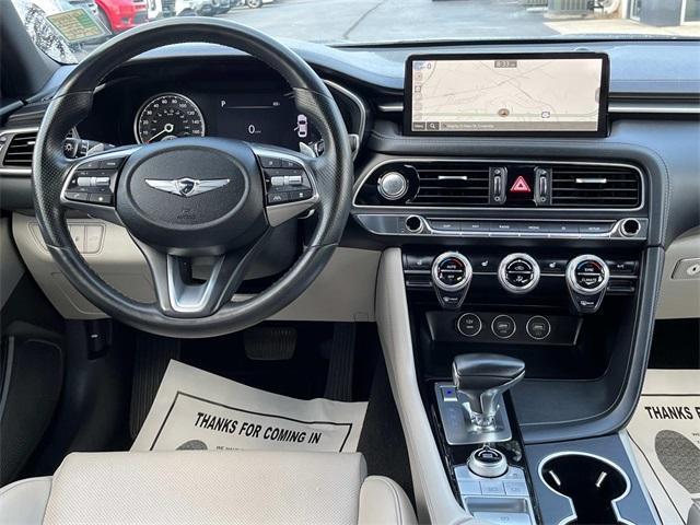 used 2023 Genesis G70 car, priced at $27,883