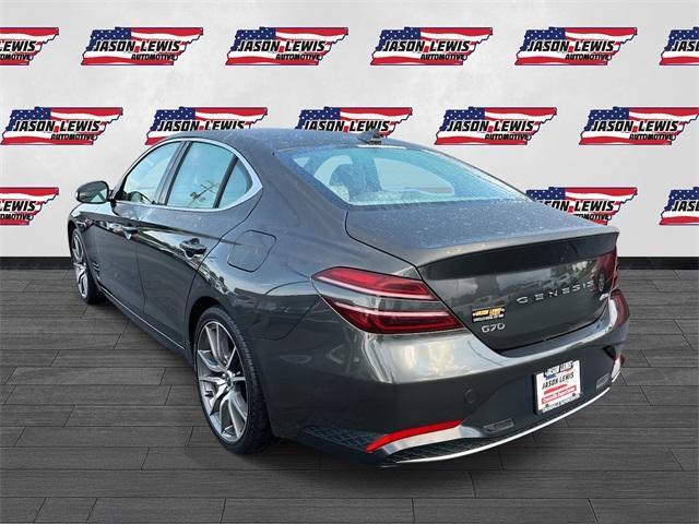 used 2023 Genesis G70 car, priced at $27,883