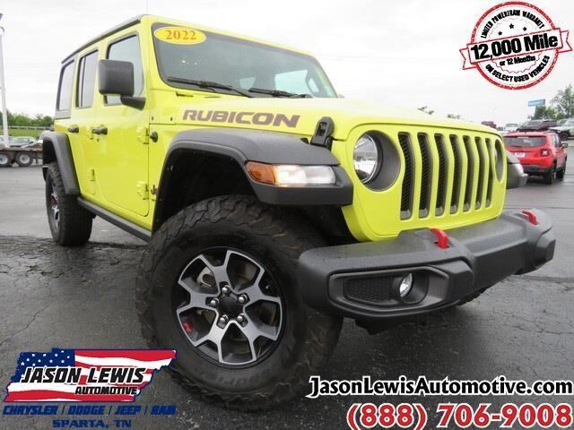 used 2022 Jeep Wrangler Unlimited car, priced at $47,566