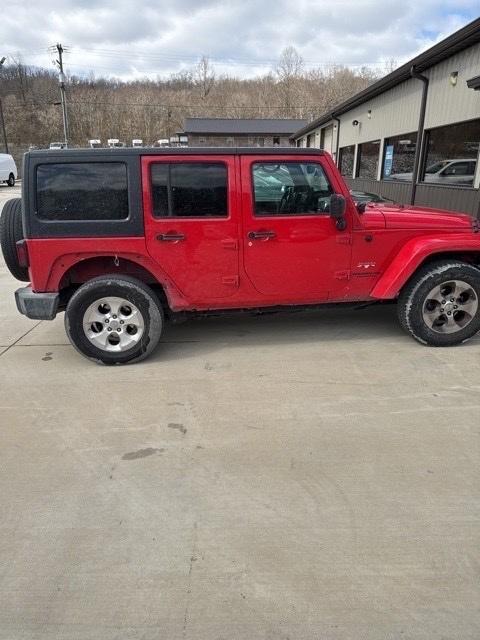 used 2017 Jeep Wrangler Unlimited car, priced at $18,426