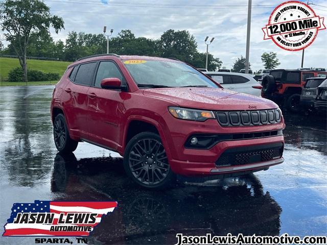 used 2022 Jeep Compass car, priced at $23,003