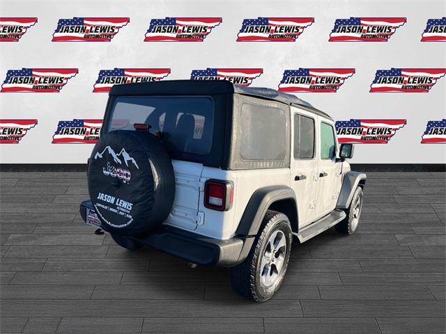 used 2020 Jeep Wrangler Unlimited car, priced at $26,510