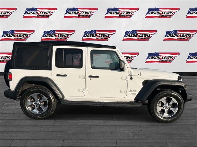 used 2020 Jeep Wrangler Unlimited car, priced at $26,510