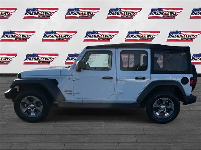 used 2020 Jeep Wrangler Unlimited car, priced at $26,510