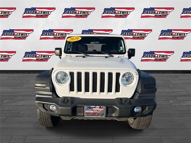 used 2020 Jeep Wrangler Unlimited car, priced at $26,510