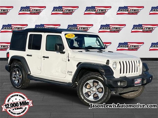 used 2020 Jeep Wrangler Unlimited car, priced at $26,510