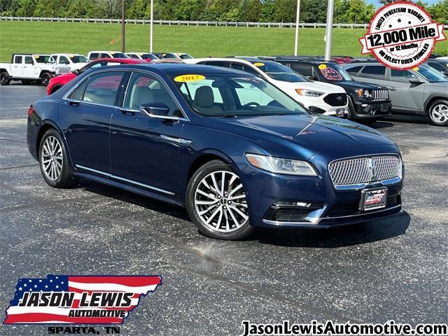 used 2017 Lincoln Continental car, priced at $19,970