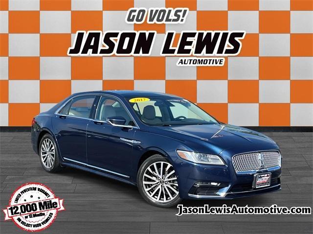 used 2017 Lincoln Continental car, priced at $18,899