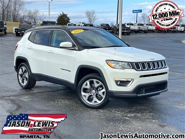 used 2021 Jeep Compass car, priced at $22,995