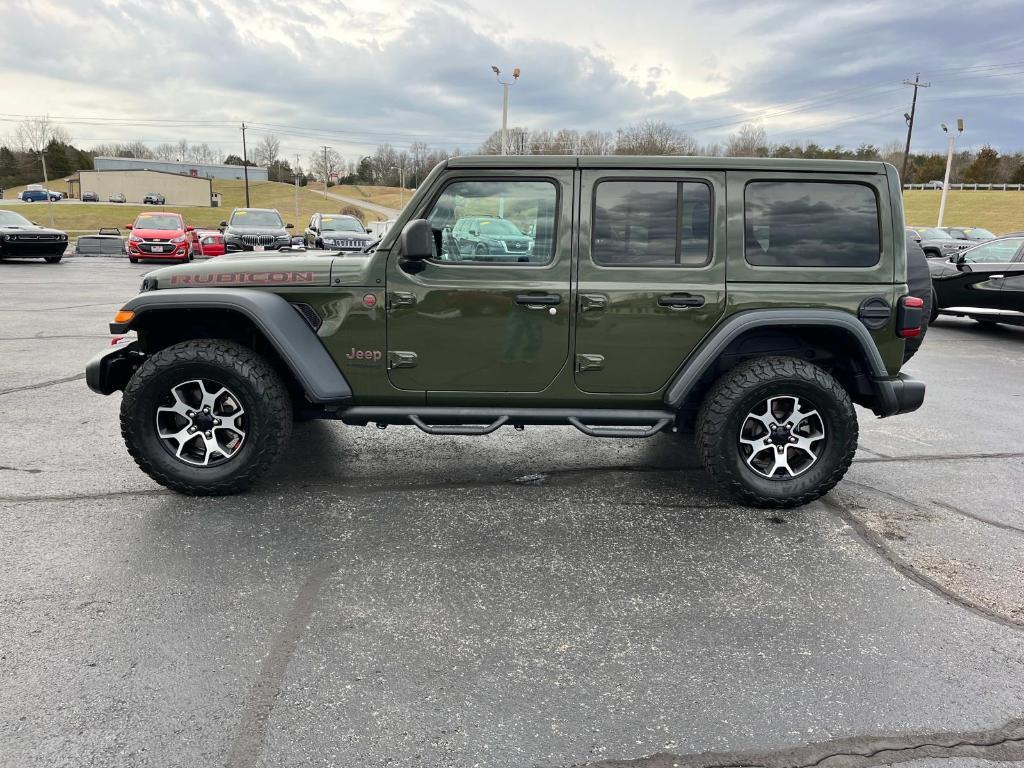 used 2021 Jeep Wrangler Unlimited car, priced at $36,220