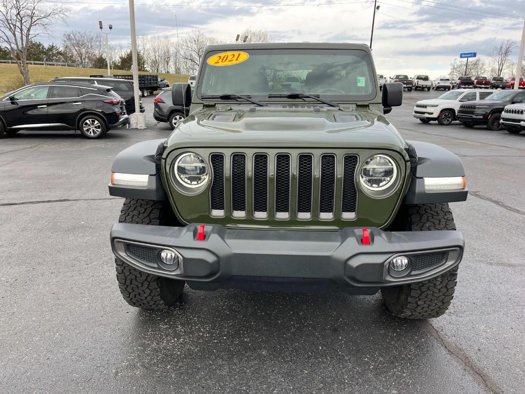 used 2021 Jeep Wrangler Unlimited car, priced at $36,220