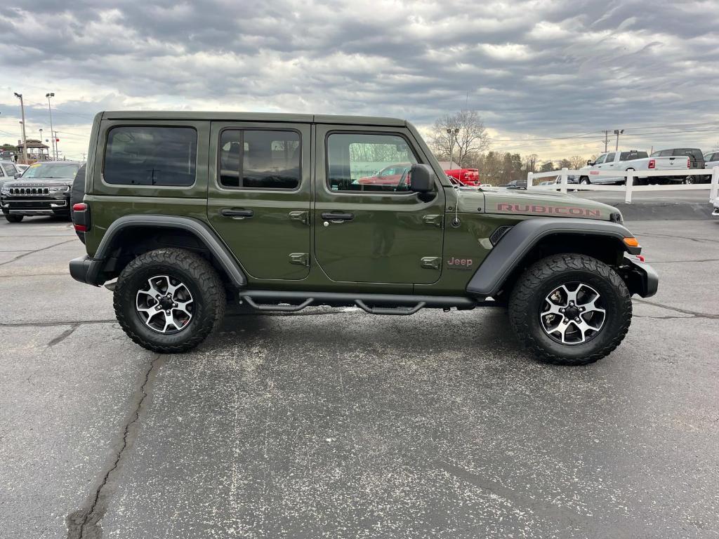 used 2021 Jeep Wrangler Unlimited car, priced at $36,220