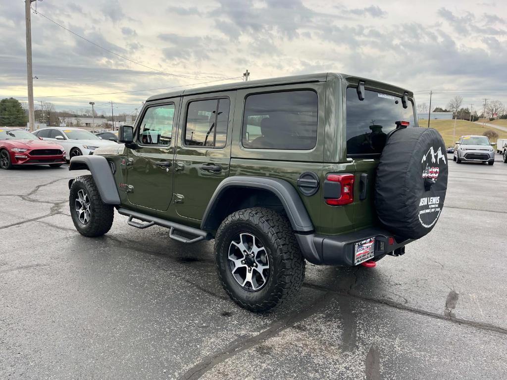 used 2021 Jeep Wrangler Unlimited car, priced at $36,220