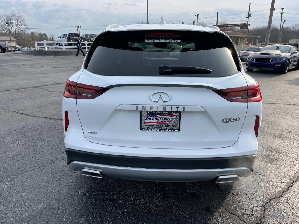 used 2022 INFINITI QX50 car