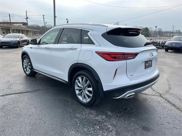 used 2022 INFINITI QX50 car, priced at $27,594