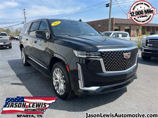 used 2023 Cadillac Escalade ESV car, priced at $69,943