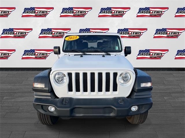 used 2023 Jeep Wrangler car, priced at $30,189