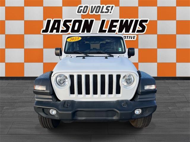 used 2023 Jeep Wrangler car, priced at $29,608