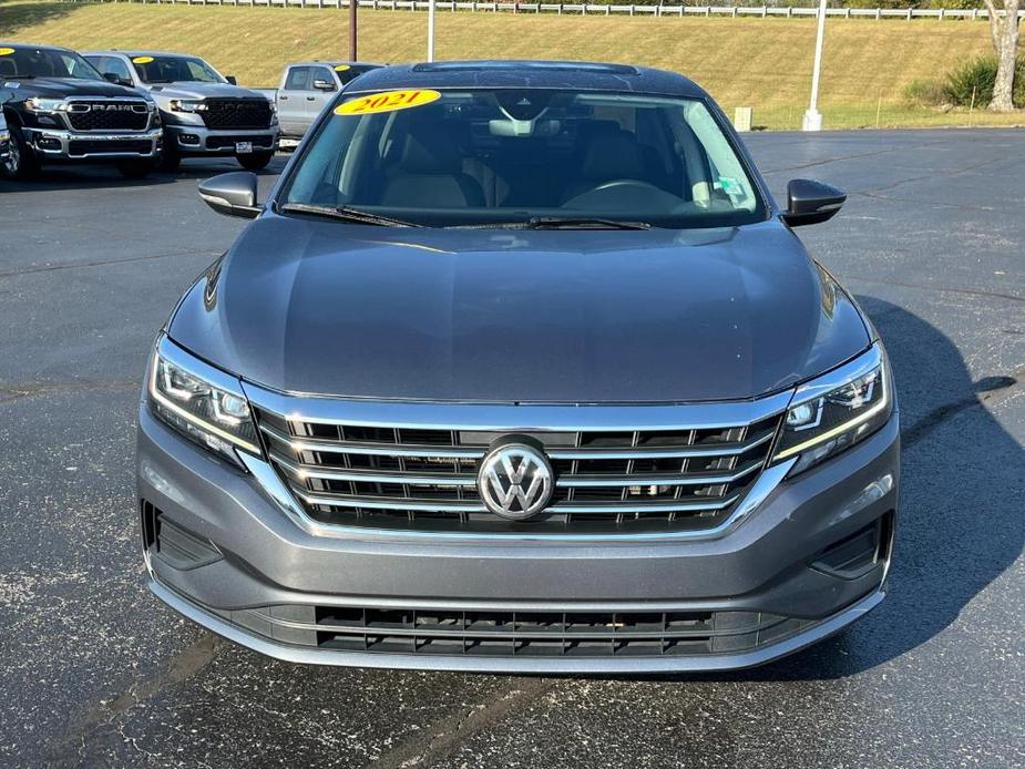 used 2021 Volkswagen Passat car, priced at $16,663