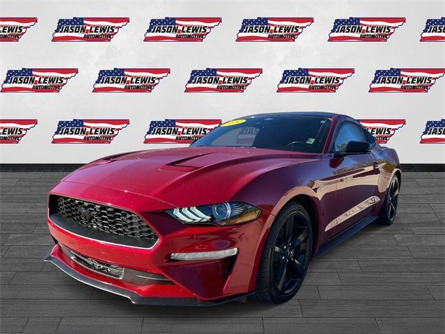 used 2021 Ford Mustang car, priced at $24,339