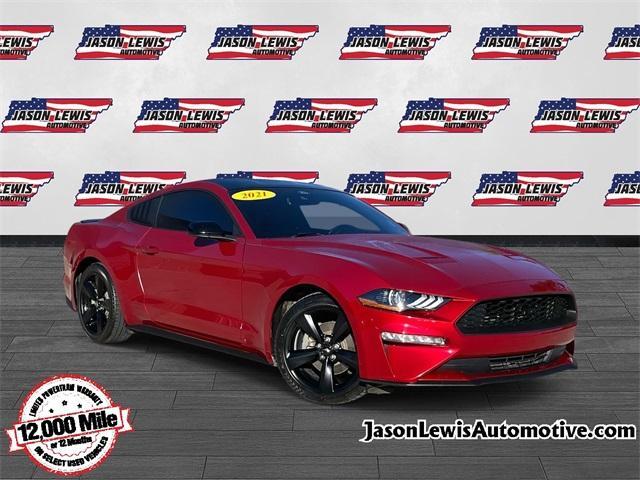 used 2021 Ford Mustang car, priced at $24,339