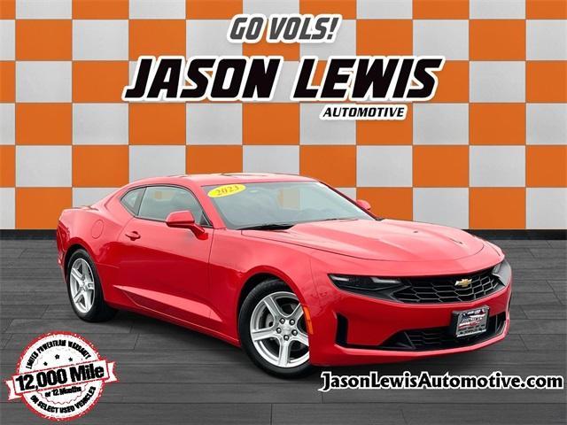 used 2023 Chevrolet Camaro car, priced at $23,496