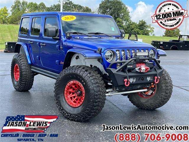 used 2020 Jeep Wrangler Unlimited car, priced at $46,000