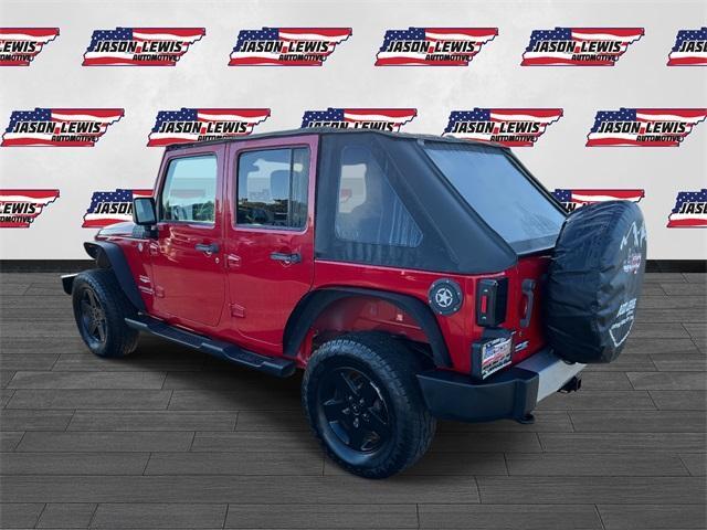 used 2011 Jeep Wrangler Unlimited car, priced at $11,567