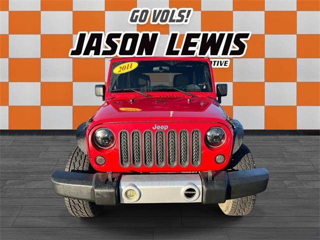 used 2011 Jeep Wrangler Unlimited car, priced at $11,567