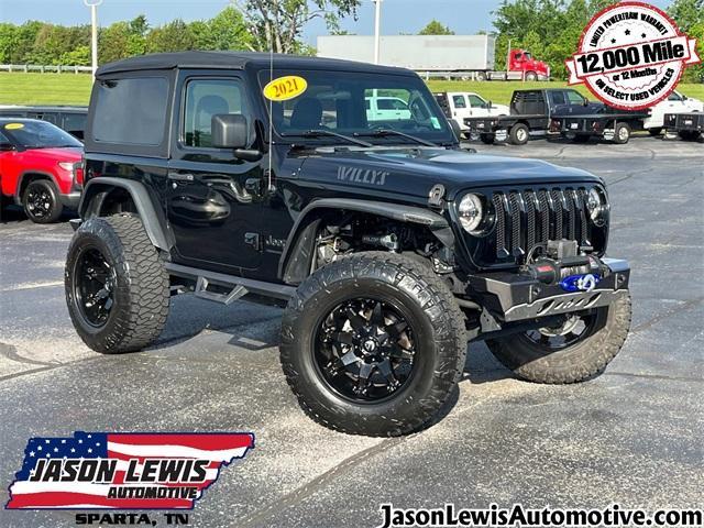used 2021 Jeep Wrangler car, priced at $33,600