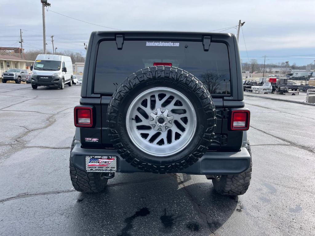 used 2018 Jeep Wrangler Unlimited car, priced at $23,358