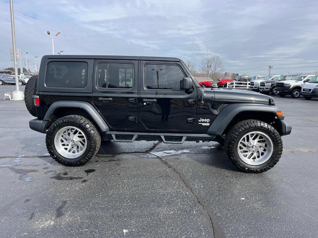 used 2018 Jeep Wrangler Unlimited car, priced at $23,358