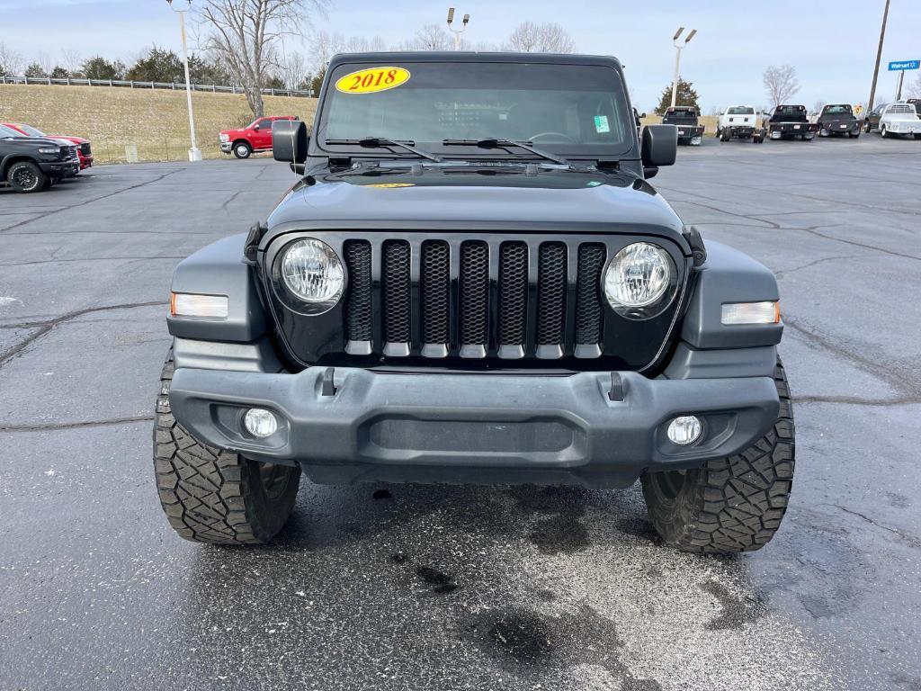 used 2018 Jeep Wrangler Unlimited car, priced at $23,358