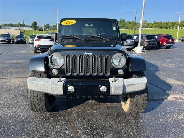 used 2016 Jeep Wrangler Unlimited car, priced at $18,872