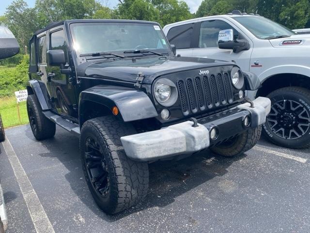 used 2016 Jeep Wrangler Unlimited car, priced at $19,054