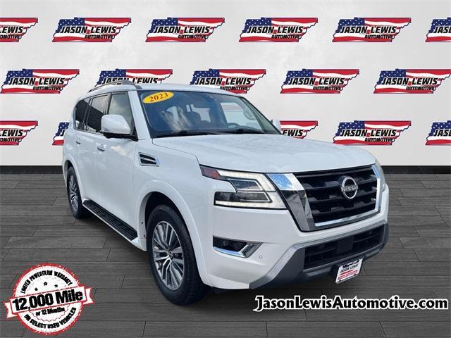 used 2023 Nissan Armada car, priced at $33,496