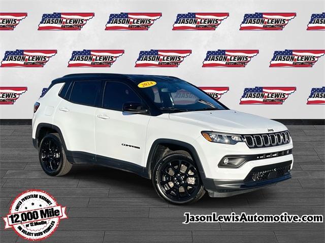 used 2024 Jeep Compass car, priced at $24,487