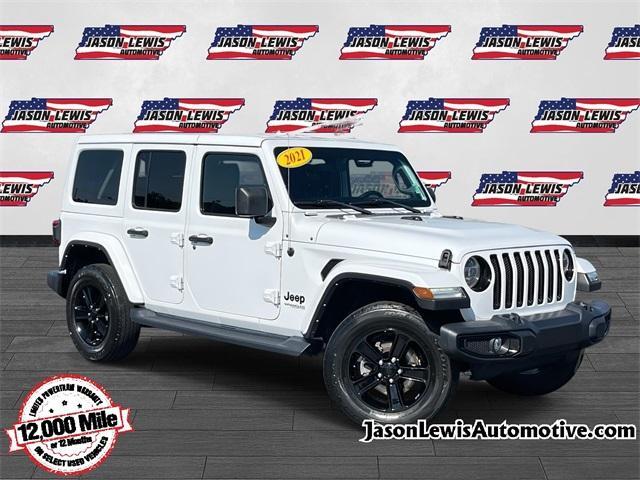 used 2021 Jeep Wrangler Unlimited car, priced at $28,842